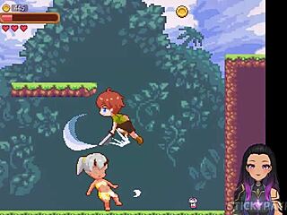 Super Mamono Succubus: Demon panas kalahkan aku dalam aksi liar, Bahagian 1