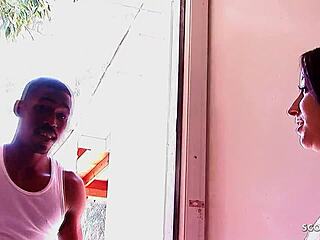 Curvy Teen Step Sister Mya Experiences First Interracial Sex