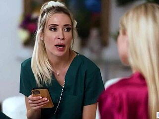 Nurse Aiden Ashley Fucks Pretty Roomie Kenzie Anne