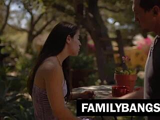 Familybangs Com - Relieving The Sexual Tension With Her Cousin In The Park Abbie Maley Pierce Paris