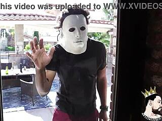 Myers Taylor's Wild Halloween Anal 3sum in Vegas!