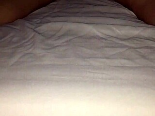 Roxy visits in sexy shorts at midnight, delivering her latina ass to the couple