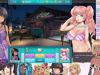 Vtuber lewdneko plays huniepop 2