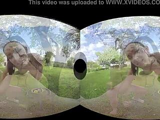 Horny Curvy Latina Sara May Delivers Intense VR Pleasure