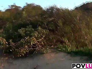 hiking teen 18+ emily austin gets drilled with monster cock in pov close-up fucking