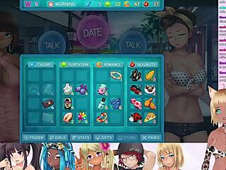 Vtuber lewdneko plays huniepop 2