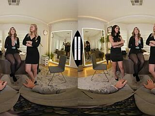 Man, Electra Rayne ignites wild office foursome desires!