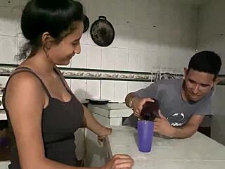 Waking My Cute Black Girlfriend With a Naughty Surprise