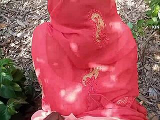 Indian desi called outside home and fucked with big ass