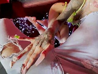 Puta de leche Sasha Beart se traga polla gorda en POV