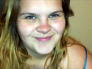 Sexy blonde teases before taking huge raw cock for intense pleasure