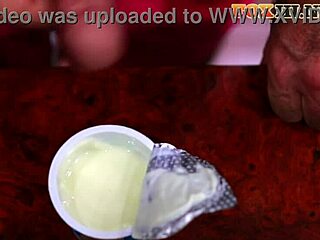Testy Yogurt Surprise Cum Eating From Naughty Guy To Rasta Girl