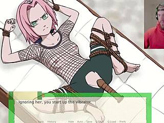 ساكورا تُنحني في هينتاي دوجي ستايل غير مراقب