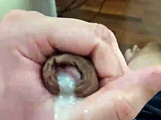 Crazy twink feels completely overwhelmed with desire