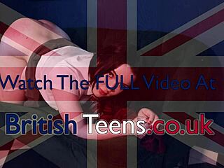 British 18 year old gets spanked in detention!