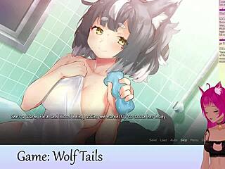 Vtuber Lewdneko Plays Wolf Tails Hentai