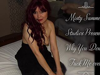 misty summers, you caught me masturbating!