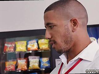 straight black guy tries first gay blowjob in class