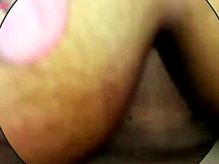 Latina wife bent over for hard doggystyle creampie