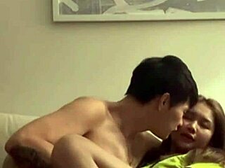 asian beauty in rental room hookup!