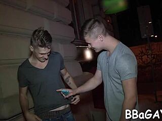 Just a quick clip of some wild gay butt slamming action