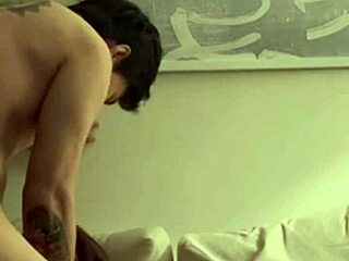 asian beauty in rental room hookup!