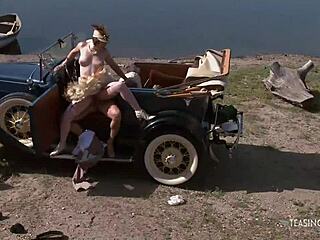 Stunning girls crave tight pussy pounding in wild group action