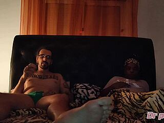 Ebony Roommate Invites For Movie Night With Surprising Twist