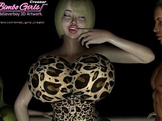 Big boobs girls perform sex dance.