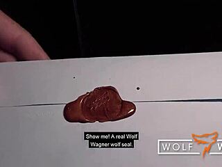 Slut Julia's Pussy Licked in Public MILF Casting with Wolfwagner