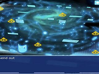 star wars cosplay bang with alien girls in costumes