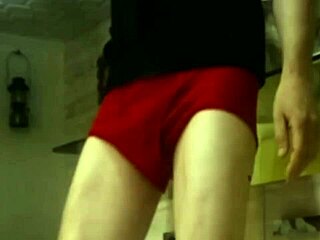 Mature gay fan in underwear fetish