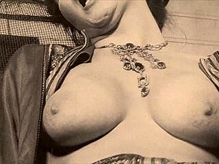 Vintage Step Mother Gets Hairy Birthday Surprise