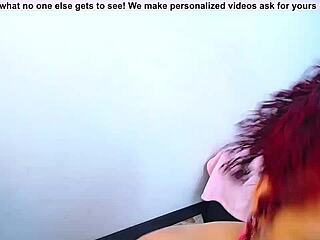 Sucking DEEP and FAST on that MONSTER COCK!!