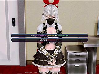 Harem hotel episode 73 with anime hentai action