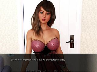 sunshine love 161: busty brunette gives great blowjob. monster cock pov fun.