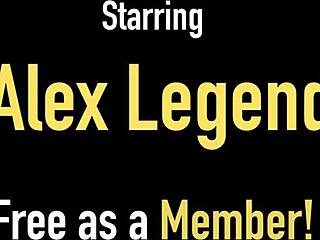 Alex Legend Drives Massive Cock Deep Into Christie Steven’s Wet Hole