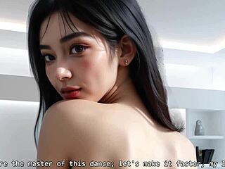 Belle-sœur asiat 21 ans aux gros boobs baise non-stop en POV