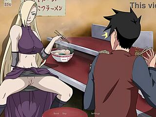 Ino hentai fodendo duro na loja de ramen, uau!