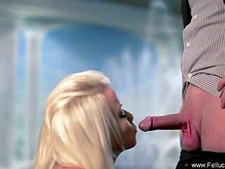 Does my smooth blonde girlfriend give amazing oral?