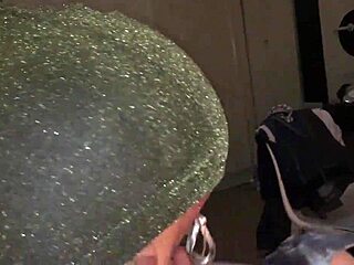 French Amateur In Shiny Dress And Lingerie Gets Feet Licked, Rimmed, Deepthroat, Doggy