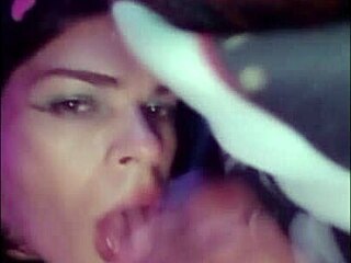 crossdresser becomes the slutty whore at carnival and gets fucked hard