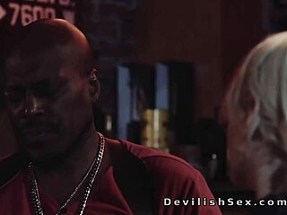 dude hard fucks sweaty busty blonde babe with monster cock oral and banging