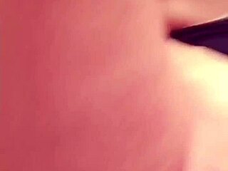 Nympho selfie girl seduces with shaved pussy squirting in wild masturbation!