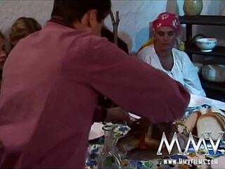 mature bitch sucking cock hard!!