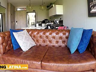 Fake Casting Of Petite 18+ Latina Model Who Fucked The Big Dick Producer