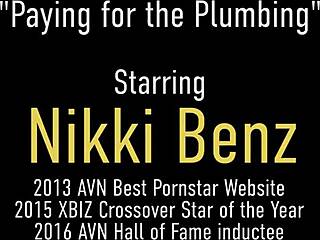 penis pounding plumber plows pretty perfect pornstar pussy nikki benz!