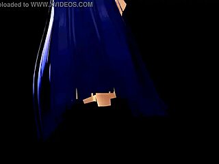 Mmd Girl Dances Sensually in Anime Hentai Style.