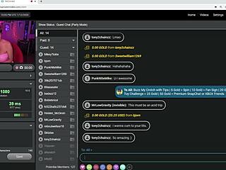 Rebecca Love in POV Webcam Comic