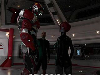 Exploring spacetime in an erotic game adventure